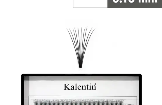 Kalentin Extensiones De Pestañas En Mechones Sin Nudos 10D 0,10 8mm